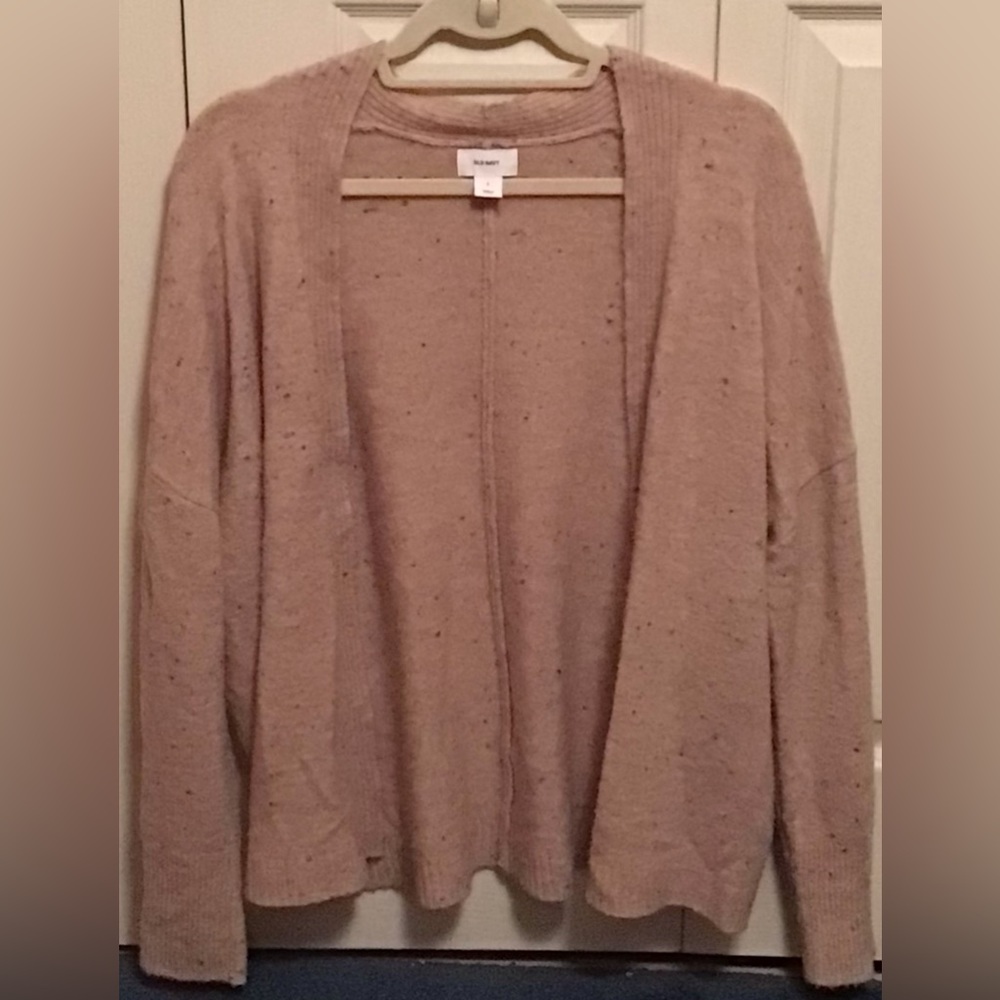 Old Navy Long Sleeve Tan Open Front Cardigan